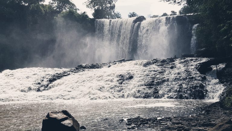 Bou Sra waterfall Mondulkiri Cambodia