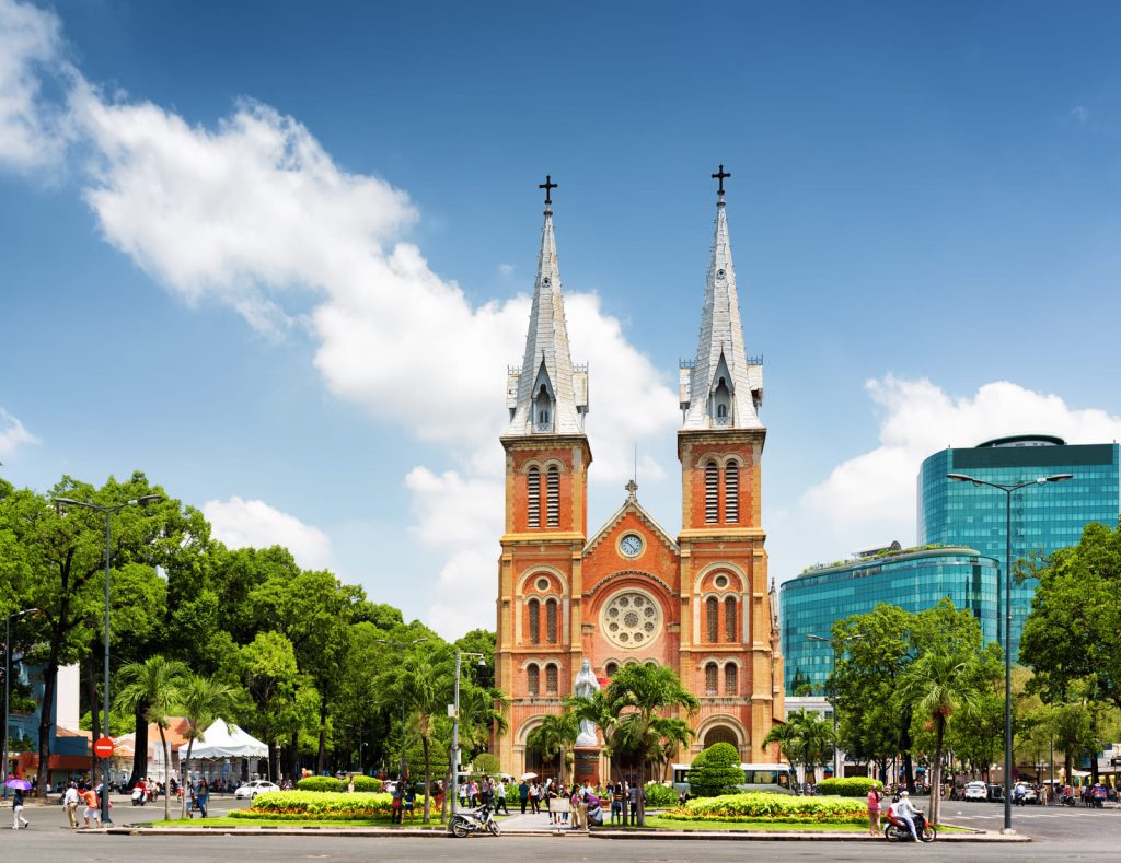 Cattedrale notre dame saigon vietnam