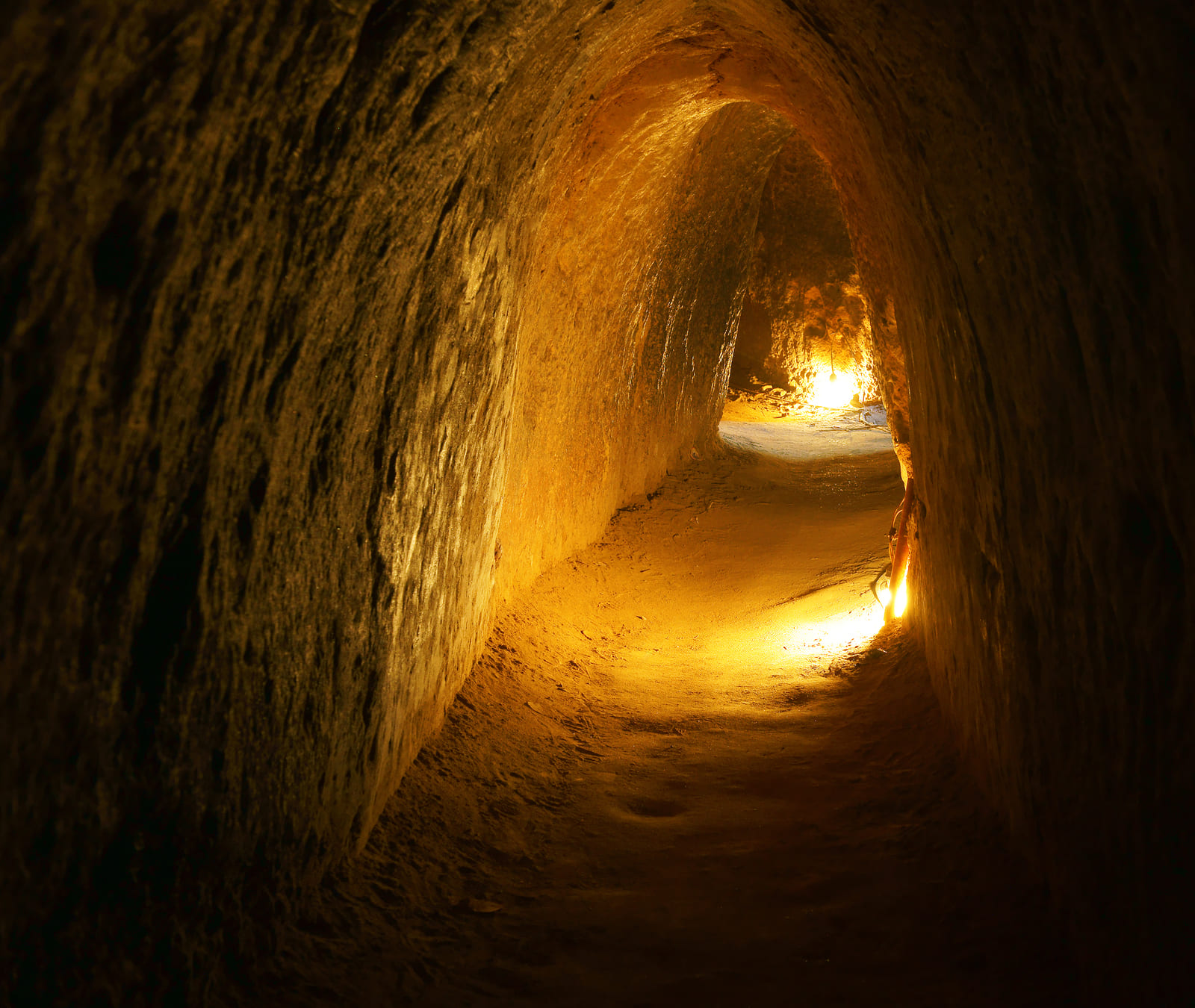 Cu Chi tunnel system Vietnam