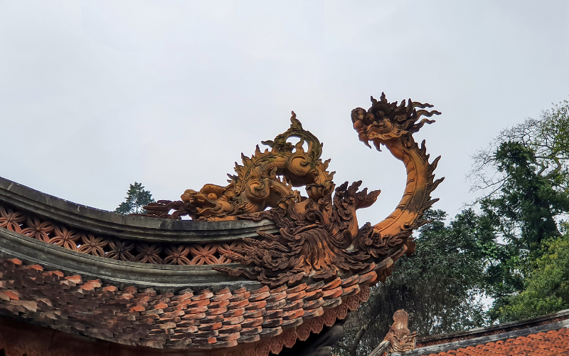 Image du dragon dans l'architecture vietnamienne