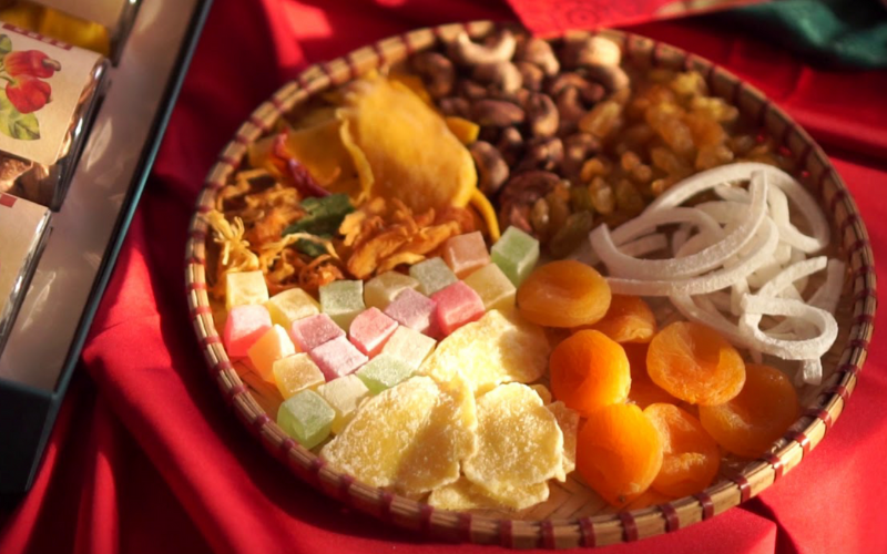 Les fruits secs confits du Vietnam 
