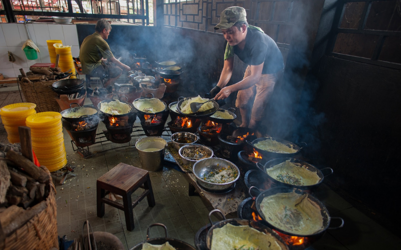 Le Banh xeo - crêpe du Sud au Vietnam