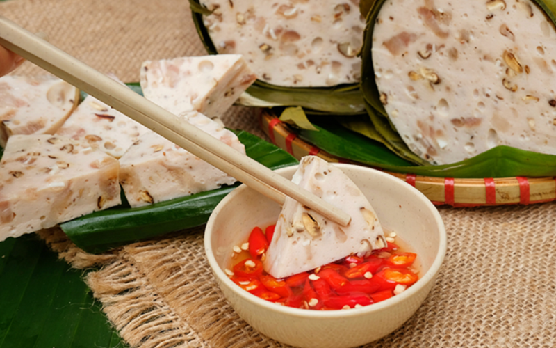 Saucisse vietnamienne traditionnelle pour le Tet