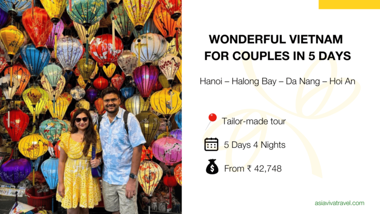 vietnam honeymoon package - Tours to Vietnam for Couples 5 days