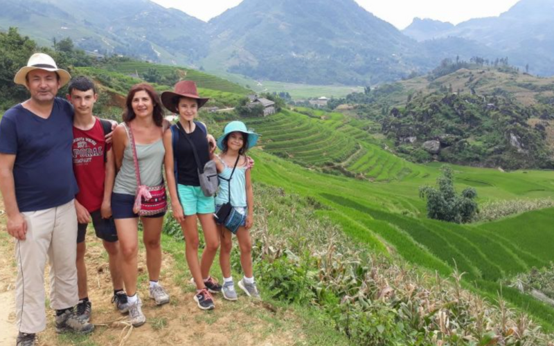 trekking au vietnam en famille 