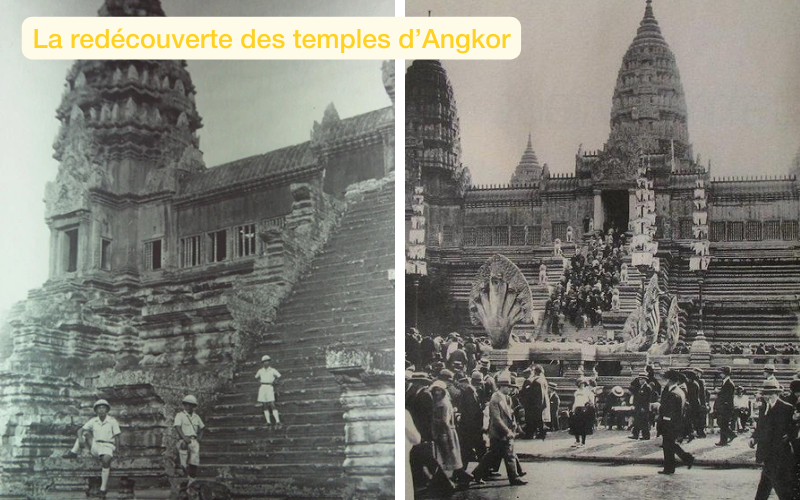 Ces ruines ont été redécouvertes par les explorateurs occidentaux au XXe siècle
