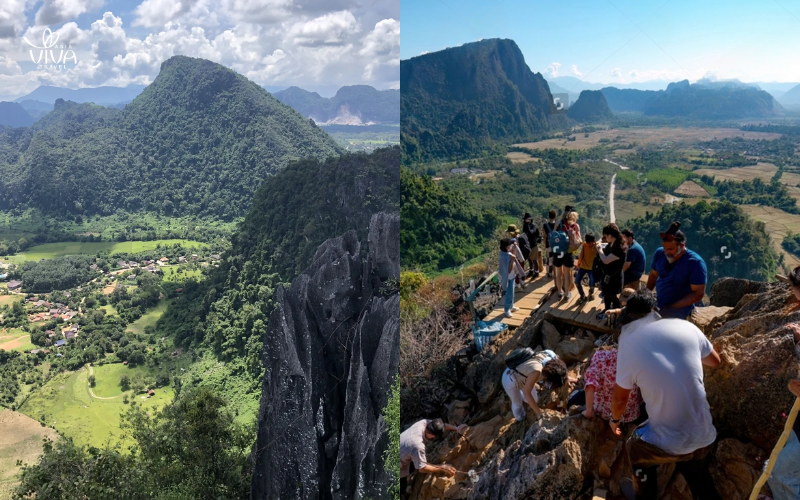 Avventura e natura_ trekking tra le colline di Vang Vieng