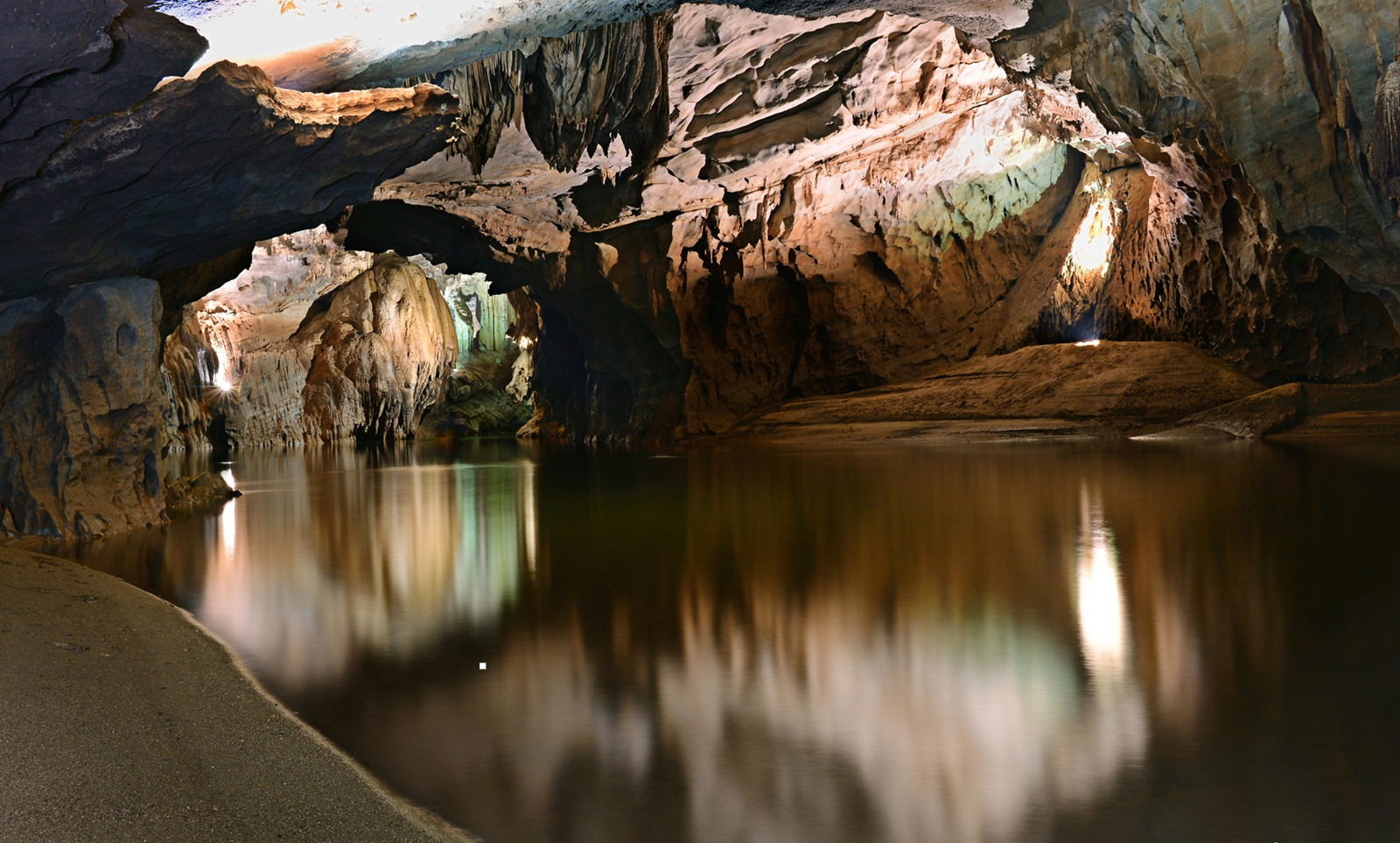 Exploring Phong Nha Cave