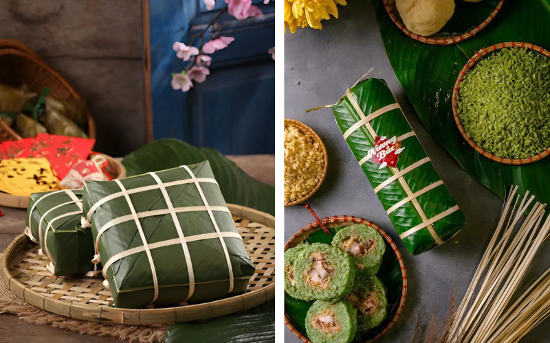 Le Banh Chung et Le Banh Tet