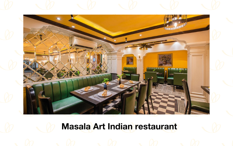 Indian food in Vietnam - Masala Art Indian restaurant