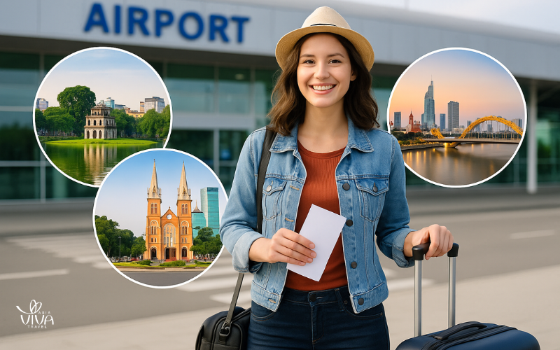 Ogni aeroporto è una porta verso il tuo Vietnam