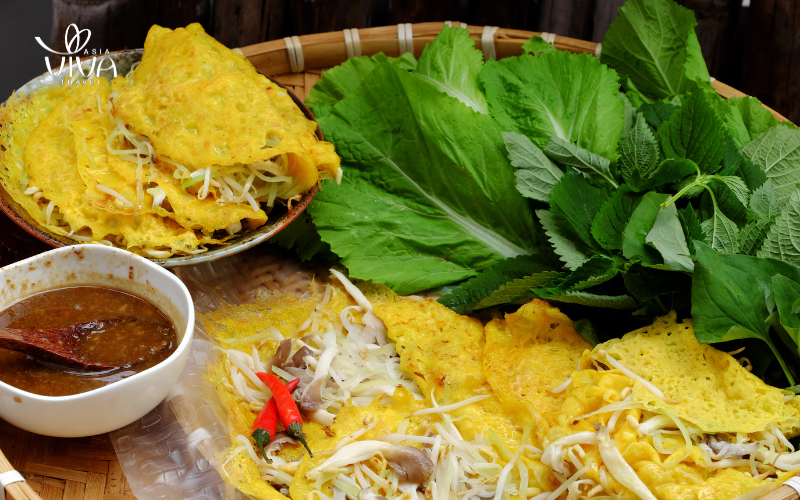Danang Vietnam - What to eat in Danang Vietnam - Banh xeo 