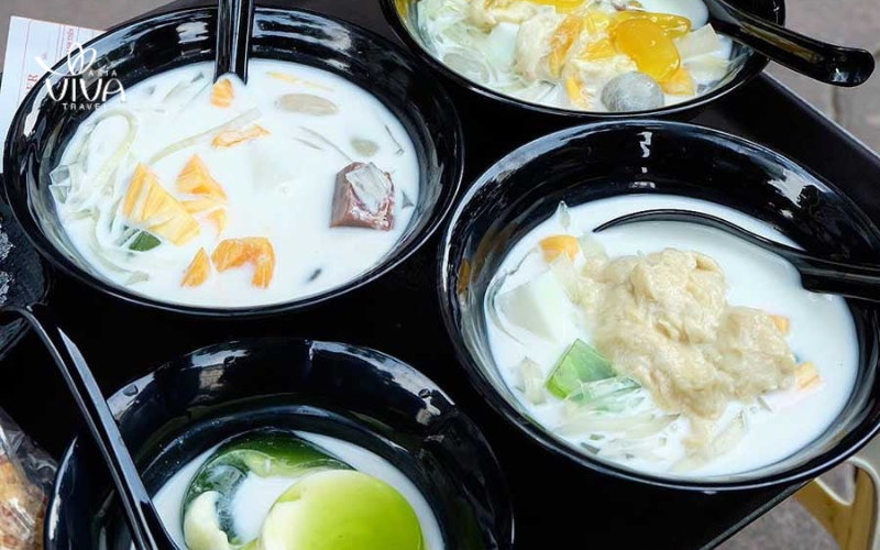 Danang Vietnam - What to eat in Danang Vietnam - Durian sweet soup 