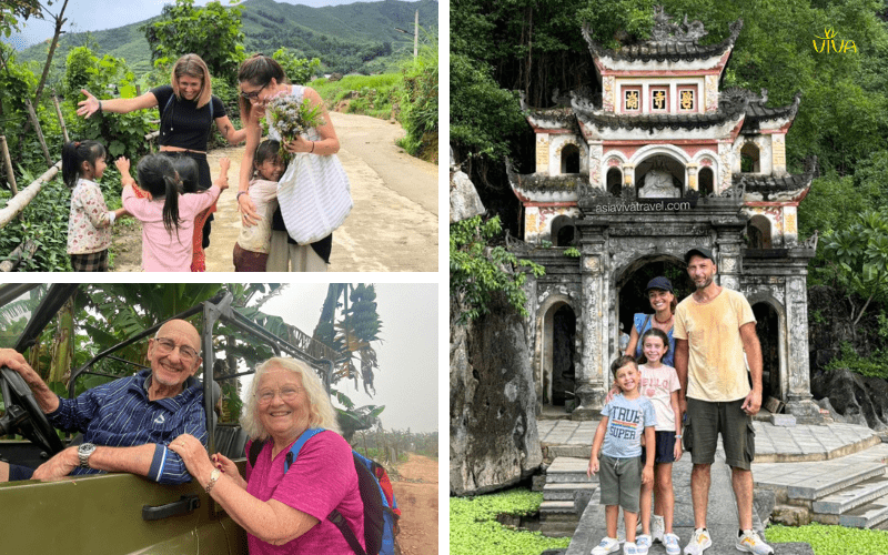 Des clients chez Asia Viva Travel 