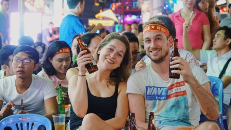 Vietnam nightlife Hanoi