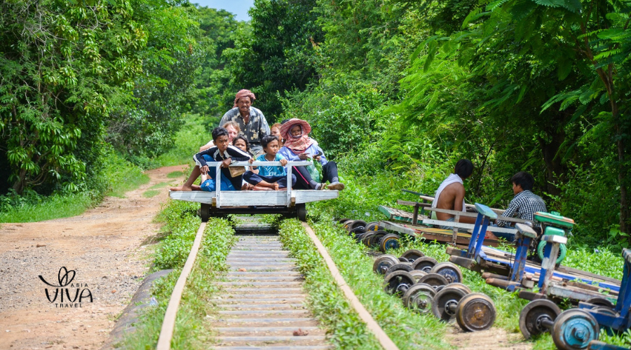 cambogia quando andare - Battambang: Avventura sul Bamboo Train