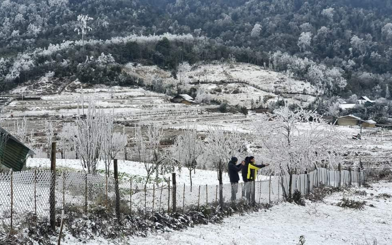  Sapa sous la neige