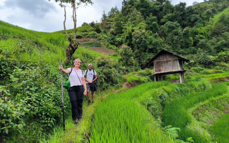 faire du trekking à Mu Cang Chai
