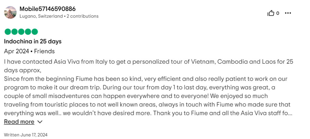 Tripadvisor reviews