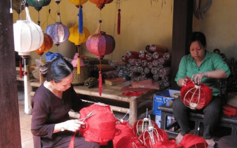 Village d'artisanat à Hoian