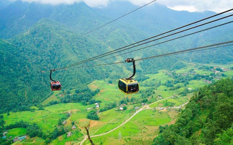 téléphérique Fansipan à Sapa