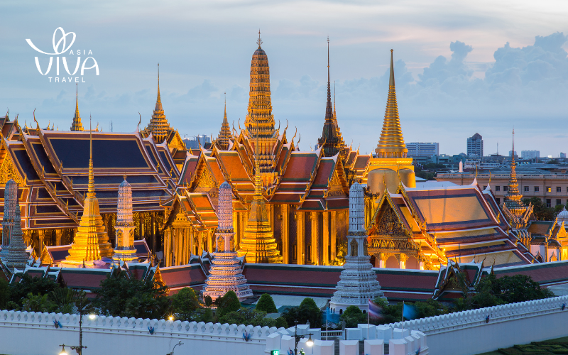Thailand - Bangkok - I Templi Scintillanti di Wat Phra Kaew