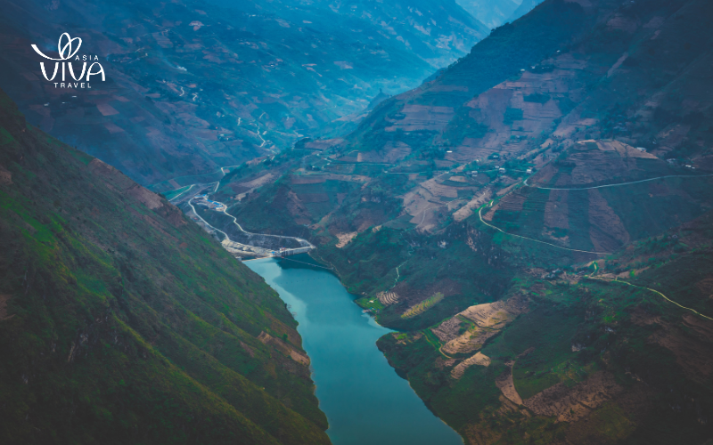 Hagiang Vietnam - Il fiume di Nho Que