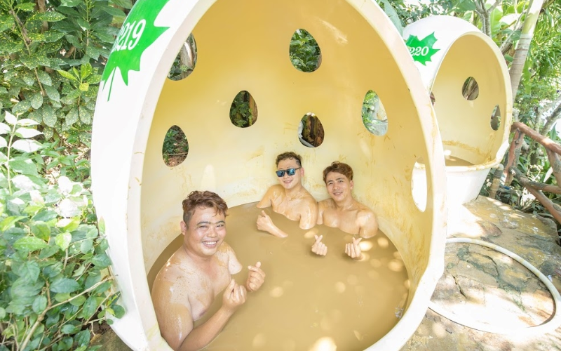Expériencer la bains de boue