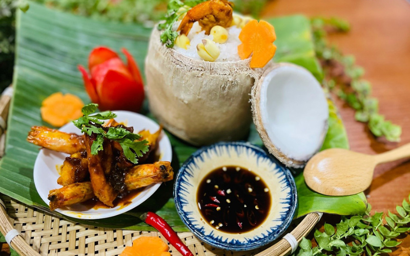 Riz à la noix de coco