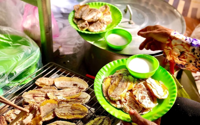 Banane Siam grillé