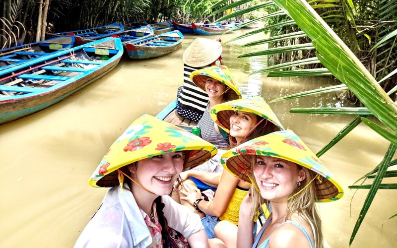 Explorer les villages à vélo ou en bateau à Ben Tre Province 