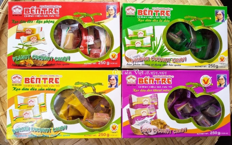 bonbon à la noix de coco à Ben Tre Province