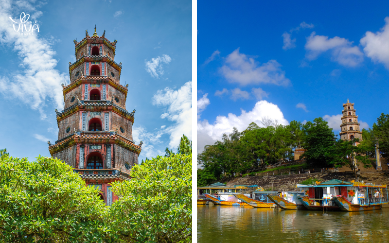 Il Pagoda Thien Mu, un tempio iconico che domina il paesaggio di Hue