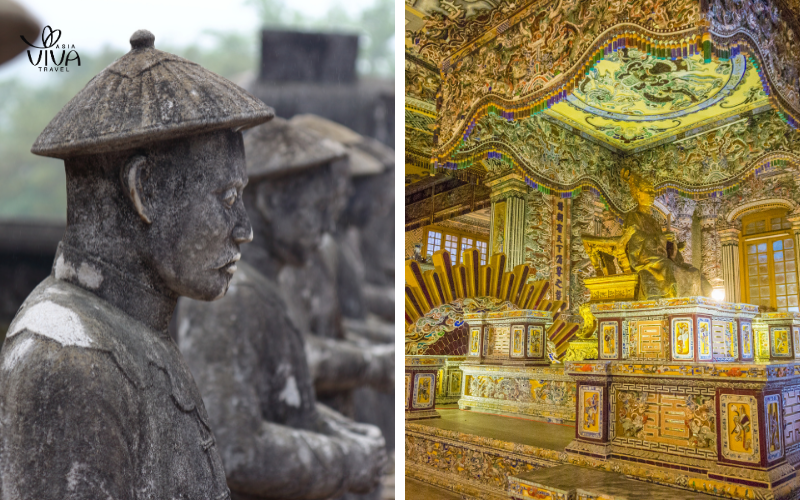 La Tomba di Khai Dinh, un capolavoro di architettura che unisce stili occidentali e vietnamiti