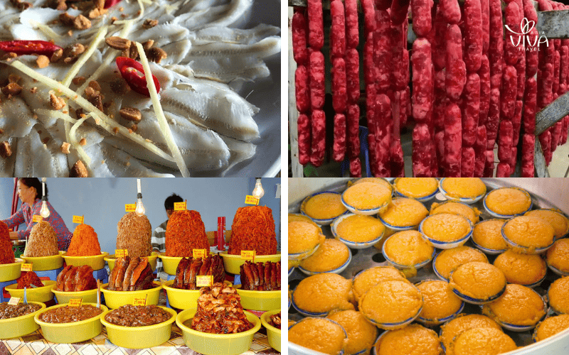 Sampling the unique flavors of Chau Doc, from fermented fish to palm sugar sponge cakes