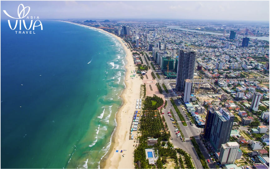 La spiaggia di My Khe a Da Nang