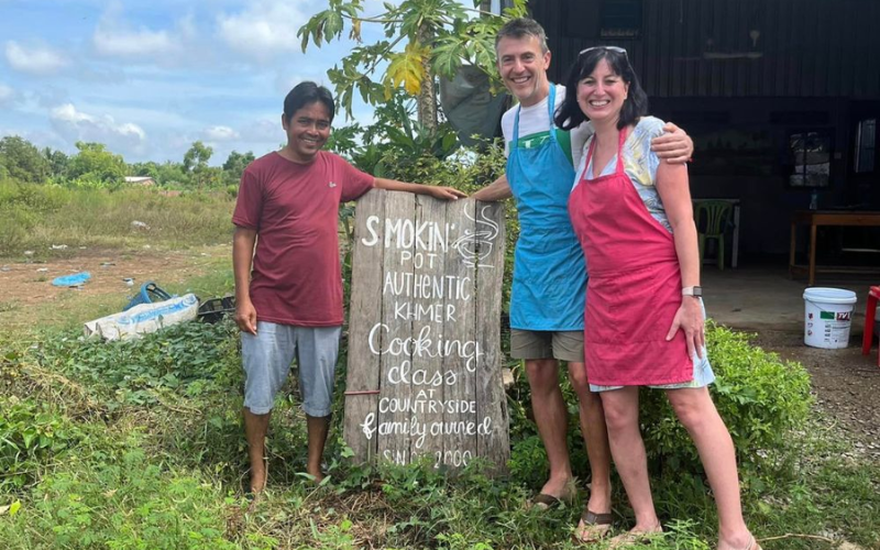 cours de cuisine à Battambang