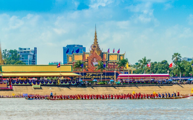 Phnom Penh Cambodge le Palais Royal