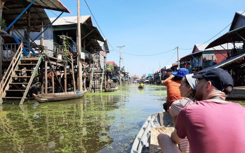 saison des pluies au Lac Tonlé Sap 