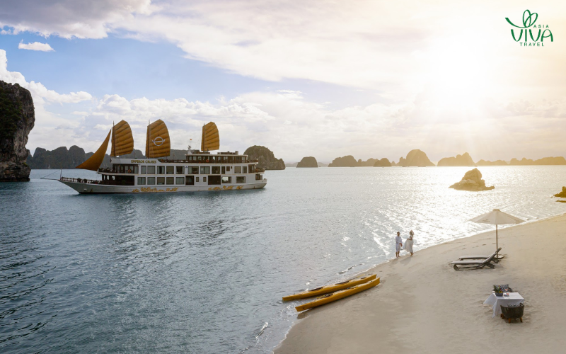 Baia di Halong spiagge