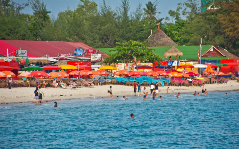 sihanoukville cambodge plage