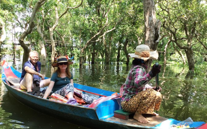 Village flottant de Kompong Phluk