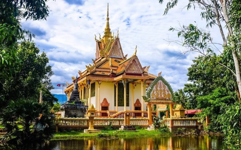 Pagode de Kampot 