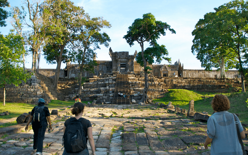 période idéale pour découvrir le temple Preah Vihear