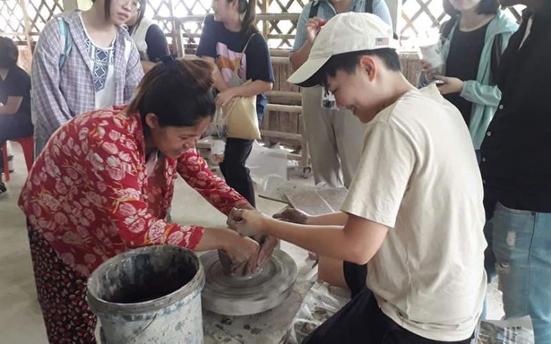Village flottant de Kampong Chhnang
