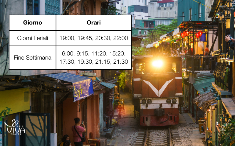 Hanoi Train Street orari 