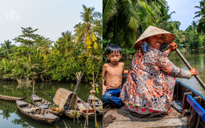 Sperimenta la vita semplice del delta del Mekong