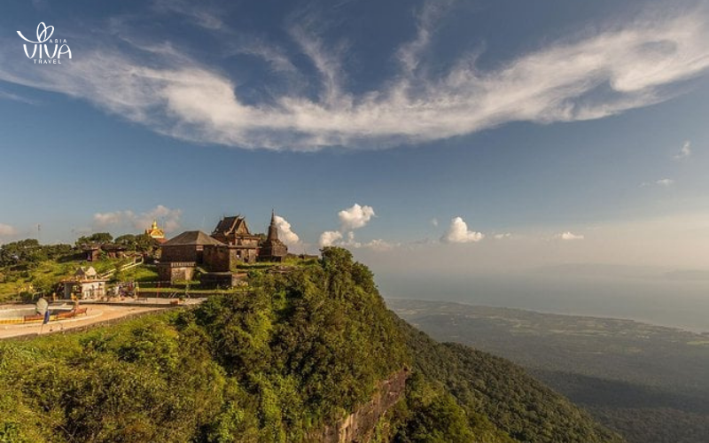 Breathtaking views from Bokor National Park, where nature and history blend seamlessly