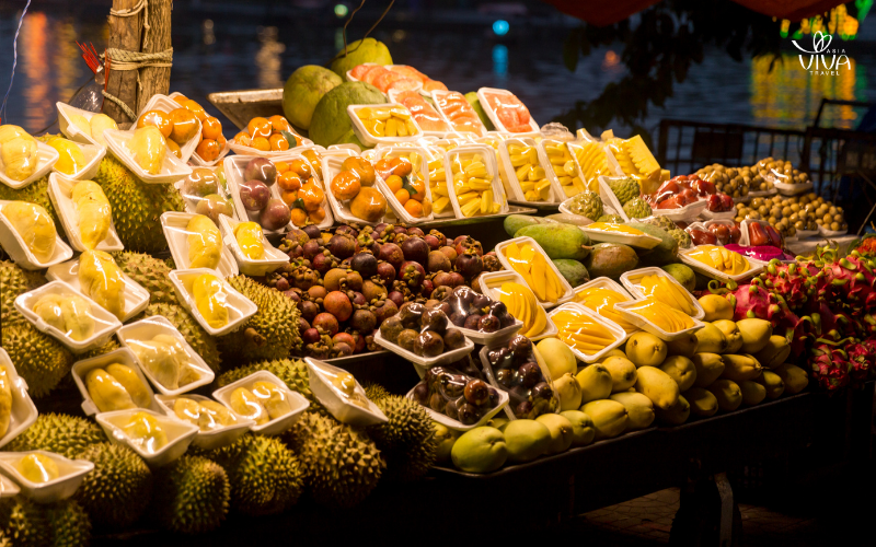 Frutta tropicale del Vietnam, stagione dopo stagione