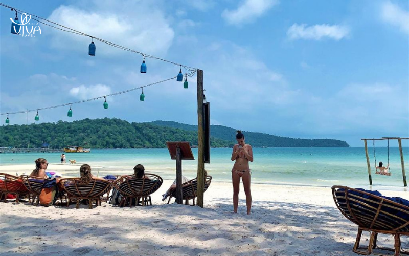 Lazy Beach_ A secluded paradise perfect for unwinding and watching breathtaking sunsets